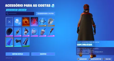 conta fortnite com algumas skins