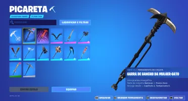 conta fortnite com algumas skins
