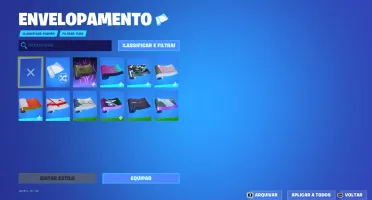 conta fortnite com algumas skins