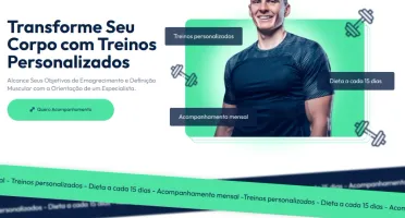 Template Personal Trainer + Elementor Pro