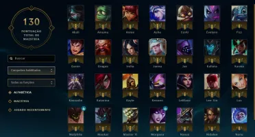 CONTA LEAGUE OF LEGENDS NIVEL 31- 48 CAMP - 20 SKINS