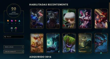 CONTA LEAGUE OF LEGENDS NIVEL 31- 48 CAMP - 20 SKINS