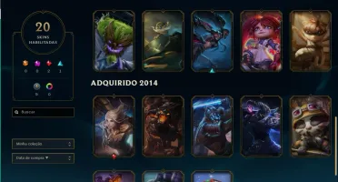 CONTA LEAGUE OF LEGENDS NIVEL 31- 48 CAMP - 20 SKINS
