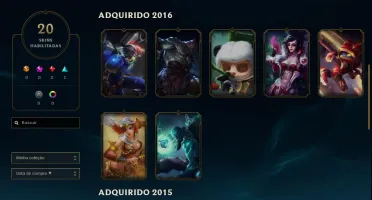 CONTA LEAGUE OF LEGENDS NIVEL 31- 48 CAMP - 20 SKINS