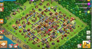 Conta Clash of Clans Cv16 quase full