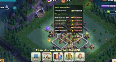 Conta Clash of Clans Cv16 quase full