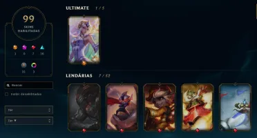 Conta LOL ex diamante