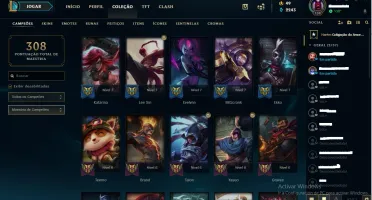 Acc League of Legends PLATINA1