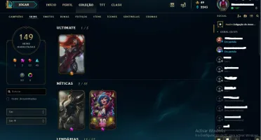 Acc League of Legends PLATINA1