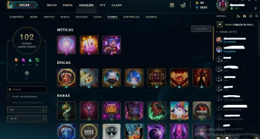 Acc League of Legends PLATINA1