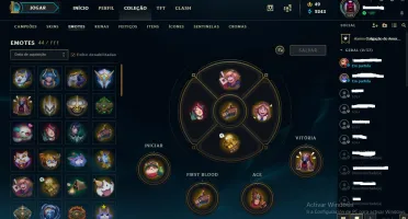 Acc League of Legends PLATINA1