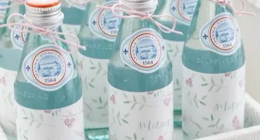 Água Mineral Italiana Acqua Panna Personalizada