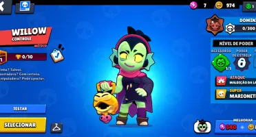 (Conta com Willow nova lenda) 18 Brawlers
