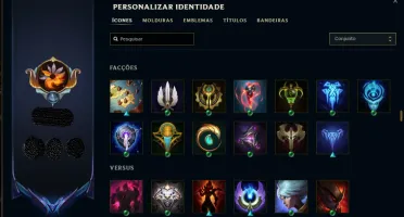 Conta De 2012 - Skins E Icones Raros