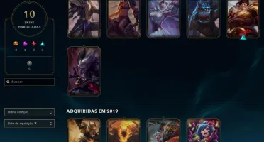 conta smurf mono shaco , md10 não feita