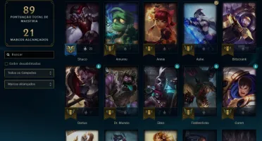 conta smurf mono shaco , md10 não feita