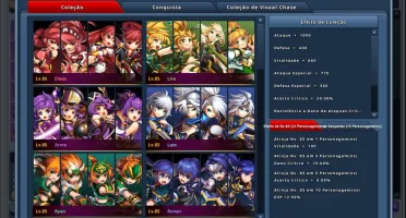 Conta Grand Chase End Game C-lvl 124