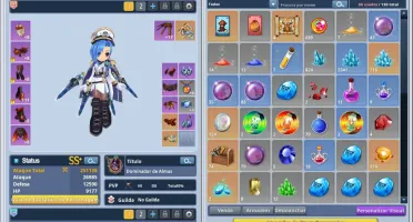Conta Grand Chase End Game C-lvl 124