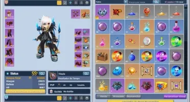 Conta Grand Chase End Game C-lvl 124