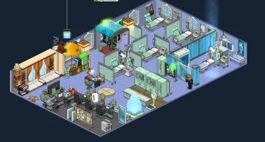 CONTA HABBO DE 2008 , EMBLEMAS RAROS + QUARTO MONTADO