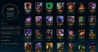 CONTA LOL PROMOÇÃO OURO 3 (MUITAS SKINS) MMR ALTO