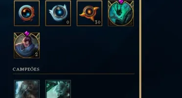 CONTA LOL PROMOÇÃO OURO 3 (MUITAS SKINS) MMR ALTO