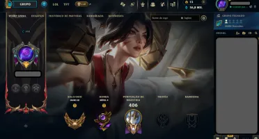 Conta de league of Legends 2017