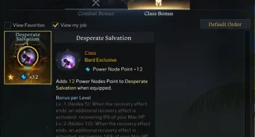 CONTA LOST ARK BARD 1505 KAZEROS SA + 5 ALTS BUILDADOS