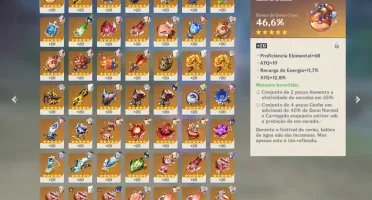 Genshin Impact AR55 - Todos os eventos completos