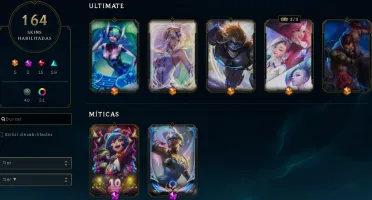 Conta lol main sup