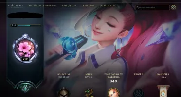 Conta lol main sup