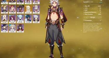 Conta Genshin Impact LVL 30 [EULA] [ITTO]