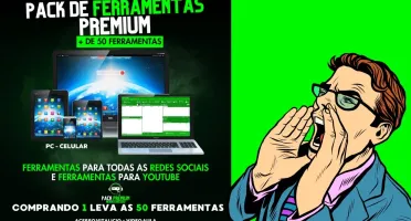 ✅ Pack 50 ferramentas + Revenda