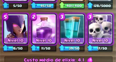 Conta Clash Royale barato liga Mestre nv10 pouca pra nv11
