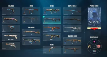 Conta Valorant Pacote Champions 2021 +800 reais em skins