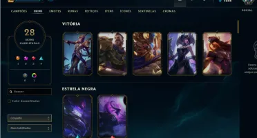 Conta KAYLE JUIZA, RAMMUS REI,MORGANA VITORIOSA ELISE SIVIR