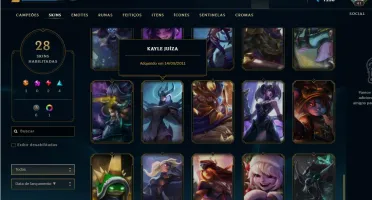 Conta KAYLE JUIZA, RAMMUS REI,MORGANA VITORIOSA ELISE SIVIR