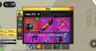 Vendo uma conta de blox fruits parada que deixei de usar