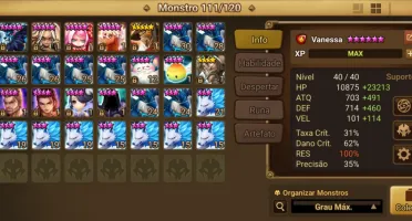 Conta lendária com 5lds, muitos mobs net5. Sem compra de Pac