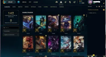 Smurf criada em 2018 (3 Skins Vitoriosas)