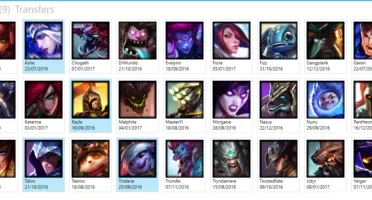 PROMOÇÃO: 44 CAMPEÕES E 07 SKINS - BRONZE 5