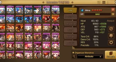 Conta Summoners War - Desapego