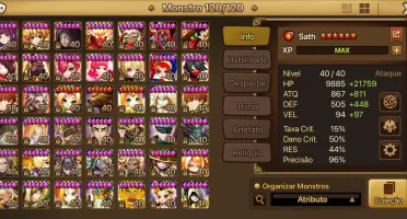 Conta Summoners War - Desapego