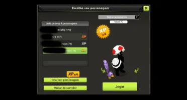 Conta Dofus Touch servidor Brutas