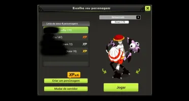Conta Dofus Touch servidor Brutas