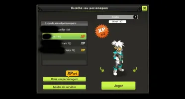 Conta Dofus Touch servidor Brutas