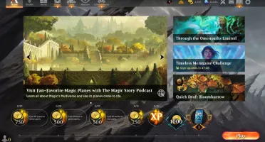 Conta MTG Arena 52000 gems, 5300 gold e 450 booster packs