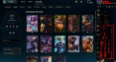 Conta League of Legends Platina IV