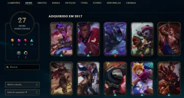 Conta League of Legends Platina IV