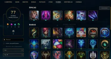 Conta League of Legends Platina IV